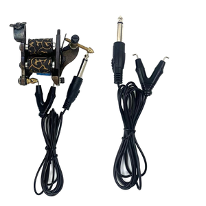 Cable RCA para tatuajes de 2m, cable fino de cobre puro de 2.0mm para fuente de alimentación de máquina rotativa eléctrica - Product Image 6