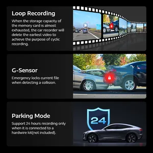 Lingdu ld08 3ch adas מצלמת Dash עם gps מעקב מערכת רכב ניווט 3 chanales wifi מכונית מצלמת מקף 2023