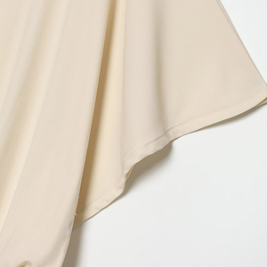 PB&ZA Vestido Largo de Verano 2026 para Mujer, Nuevo Estilo Simple, Manga Corta, Color Sólido, Elegante, <span class=keywords><strong>Vestidos</strong></span> para Mujer - Product Image 5