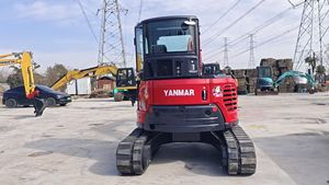 Excavadora Mini de Orugas Yanmar Vio55 de 5.5 Toneladas, Motor Changchai, Venta de Excavadora Usada, Componentes Principales: Motor, Bomba, Engranaje, PLC - Product Image 3
