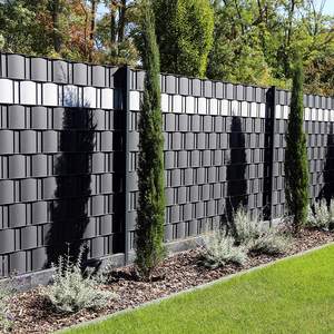 DIY Installation Facile Résistance aux UV 19cm * 35m Avec 20 Clips Ruban de Clôture Bande PVC Écran Clôture de Jardin pour Protection de Clôture de Jardin - Product Image 6