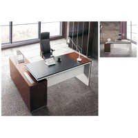 Haut de Gamme Moderne Table de Bureau En Bois Massif De Luxe Exécutif CEO Bureau Bureau
