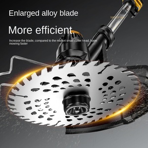 Cortadora de Césped Inalámbrica Industrial de 1800W, Batería de Litio de 21V, Multifuncional, Fácil Carga - Product Image 2