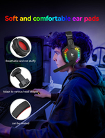 Gaming Keyboard Combos USB Gaming Set Colored Wired Keyboard 104 Keys LED Backlit Mouse LED Headphone Pad Combo PC TF810