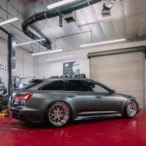 Jantes forgées SHIN LMR 2 pièces, finition brossée, lèvres polies, 18, 19, 20, 21 <span class=keywords><strong>pouces</strong></span>, pour <span class=keywords><strong>Audi</strong></span> <span class=keywords><strong>A3</strong></span>/A4/A5/A6/Q5/TT RS5 RS6 - Product Image 5