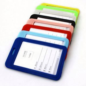 Customizable Fashional Business PP <b>Plastic</b> ID Card Holder - Product Image 3