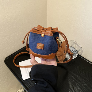 Enfants Messenger Mère Enfants Sacs pour Filles Toddler Sac À Dos Mignon Sacs Denim Cordon Sac Mochila <span class=keywords><strong>Nina</strong></span> Bolsas Para Ninos - Product Image 6