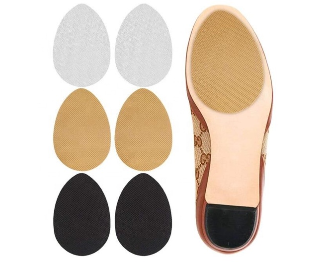 Non-Slip Shoes Pads Adhesive Shoe Sole Protectors, High Heels Anti-Slip Shoe Grips,Non-Slip Noise Reduction