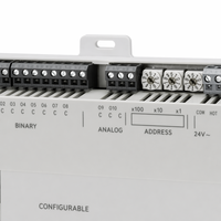 Controlador Ethernet Flexible de Uso General de 18 Puntos F4-CGE09090-0 para BACnet SC/IP, Doble Puerto, MRP, HVAC, Edificios