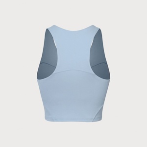Ensemble de vêtements de tennis en nylon pour femmes sur mesure, jupe de tennis plissée une pièce - Vente en gros de vêtements de fitness et de yoga - Product Image 4