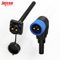 Connecteur d'alimentation circulaire Jnicon M23 20-50A IP67, câble à broches mâle/femelle pour batterie de vélo électrique, prise d'alimentation haute tension