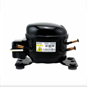 Compresseur de réfrigérateur/congélateur QD, <span class=keywords><strong>gaz</strong></span> <span class=keywords><strong>R600a</strong></span>, QD75Y 1/6HP, acier inoxydable, électrique, domestique, neuf - Product Image 1