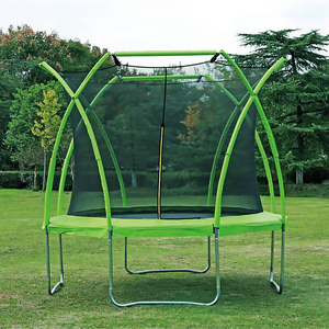 Trampolín de gran tamaño para adultos al aire libre, Cama grande redonda para saltar, ejercicio físico, con red de seguridad - Product Image 3