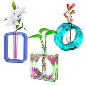 Силиконовые формы для вазы из 12508 смолы для гидропоники/цветов