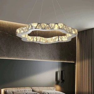 Lustre LED créatif BGST Princesse Fleur de Prunier, <span class=keywords><strong>doré</strong></span>, minimaliste et brillant, pour chambre à coucher et salon - Product Image 3
