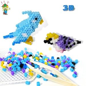 Produit phare : Jouet éducatif de perles Hama Perler de 5 mm, puzzle 3D DIY pour enfants, en EVA, métal et plastique - Product Image 2