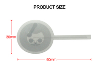 Vente en gros d'étiquettes RFID 13.56Mhz 424DNA inviolable autocollant en papier fragile carte anti-contrefaçon puce d'antenne 424 étiquette ADN TT NFC