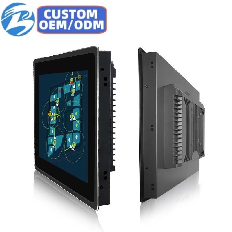 New 12 Inch USB/VGA/DVI Capacitive Touchscreen 1024*768 TFT LCD Display Industrial POS Monitor for Business
