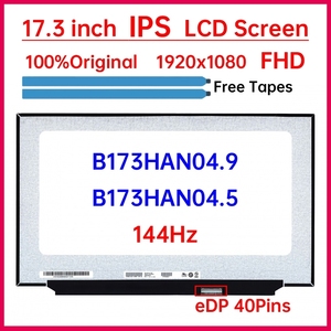 17.3 นิ้ว 144Hz แล็ปท็อปหน้าจอ LCD B173HAN04.9 B173HAN04.5 สำหรับ ASUS TUF <span class=keywords><strong>FA706</strong></span> FA707 FX705 FX706 FX707 จอแสดงผลเมทริกซ์แผง eDP 40 พิน - Product Image 2