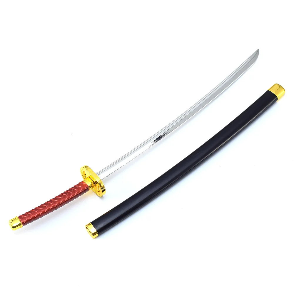 【楽ギフ_のし宛書】 アニメ十字海仙オッコツ雄太侍剣ミニ格安武器刀26cm49g金属玩具亜鉛 武具