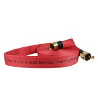 Tuyaux de lutte contre l'incendie SL, système de protection incendie, 20M 25M 30M, blanc, flexible, durable, recyclable, personnalisable, tuyau d'incendie en caoutchouc UL