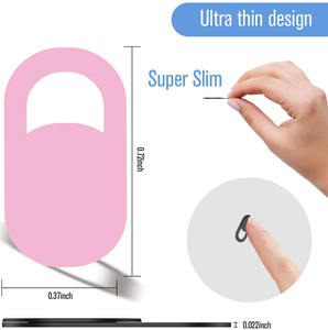 Regalo personalizzato per la promozione del Logo della fotocamera del computer portatile cover per Webcam cover per fotocamera bloccata per computer portatile Macbook tablet iPad - Product Image 5