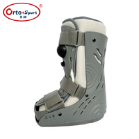 Attelle de marche orthopédique médicale à chambre d'air, respirante et confortable, pour fracture de la cheville
