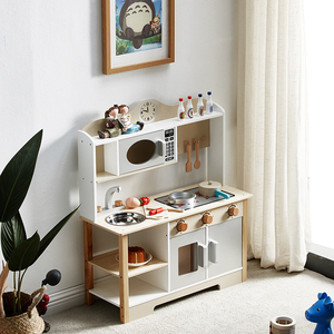 Ensemble d'outils de travail en <span class=keywords><strong>bois</strong></span> modernes pour enfants de 3 ans et plus, jouet de cuisine pour garçons, cadeau d'anniversaire, jouets de cuisine en <span class=keywords><strong>bois</strong></span> - Product Image 1