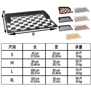 Großhandel Plüsch-Hundesofa Abnehmbare und Waschbare Winter-Wärmematte Hunde- und Katzenbett Haustier-Sofa Beruhigende Matratze - Product Image 6