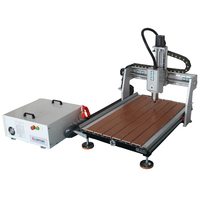 Grabado en madera de alta precisión CNC 6090 enrutador CNC de madera máquina de corte de aluminio con husillo de refrigeración por agua de 1.5kw/2.2kw/3.0kw