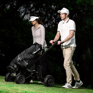 Voiturette de golf électrique pliable, alternative au mini-golf, 4 roues, moteur sans balais, légère, batterie amovible, étanche, en aluminium - Product Image 4