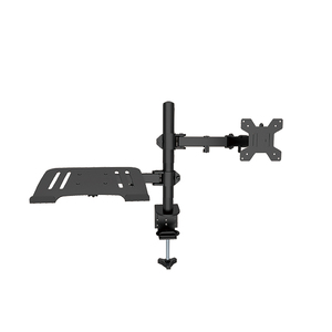 Support double écran Charmount pour ordinateur portable et moniteur, fixation pour moniteur - Product Image 1
