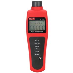 Tachymètre photoélectrique numérique UNI-T UT371 sans contact, compteur de régime 10-99999 tr/min avec fonction de comptage pour moteur - Product Image 4
