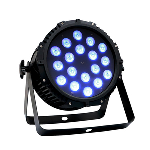 תאורת PAR <span class=keywords><strong>LED</strong></span> 18x12W IP65 עמידה למים, ללא מאוורר, RGBW, תאורת שטיפה DMX512, ישירות מהמפעל, לאירועים חיצוניים, גינה, חתונה, מסיבות, תאורת במה - Product Image 1