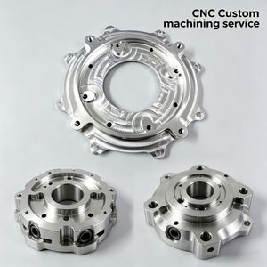 Piezas Mecanizadas por CNC de Cinco Ejes, Carcasa del Cárter del Motor de Cuatro Cilindros, Piezas de Corte por Hilo CNC - Product Image 1
