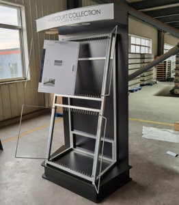 Thiết Kế Mới Kim Loại Thảm Thảm Mẫu Hiển Thị Rack Và Đứng Để Bán - Product Image 4