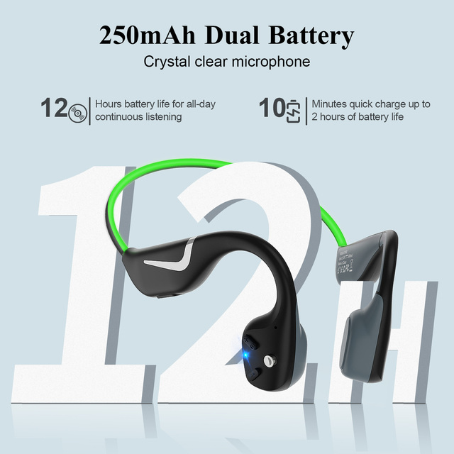 Starsky Dv68 Pro Sports Headphones with RGB Night Lighting LED JL Chipset for 5.3 IPX7 Waterproof for Running Outdoor