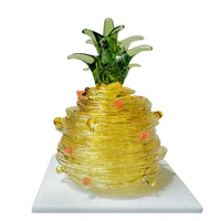 Nouvelle Production Arbre de Noël Artificiel Ananas en Verre Décoration Maison Cadeau d'Anniversaire Artisanat Décoratif