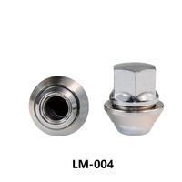 Écrou de roue chromé M14x1.5 6509422AA compatible avec Jeep Grand Cherokee Wrangler Dodge Ram 1500 Chevy GMC Swollen Cap Fix 9598179