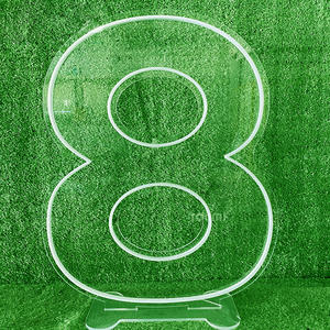 <span class=keywords><strong>SUNSKY</strong></span> Display Venta al por mayor Entrega rápida Número personalizado Letrero de neón con base Fiesta Letrero de neón - Product Image 2