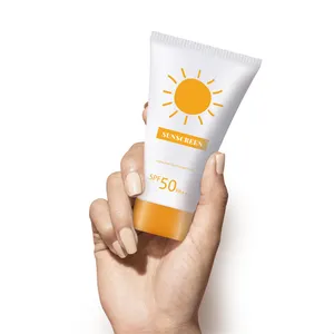 Summer Hot Sale Oil-control Ultraviolet-proof Whitening Organic Facial Sunscreen Cream SPF 50