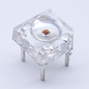 Piranha Super Flux LED Ultra Lumineux Haute Luminosité Rouge Eau Claire 5mm Cz-f5-red-flux LED Photo Traversant Trou CZINELIGHT 30ma - Product Image 3