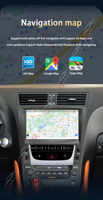 Lecteur multimédia Android Navigation GPS Écran stéréo pour Lexus GS 2005-2011 Autoradio pour modèles GS300 GS350 GS460