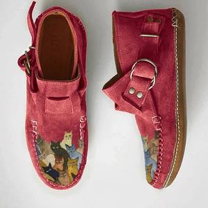 Bottes à lacets grande taille pour femme, style européen et américain, nouvelle collection été, imprimé 3D motif <span class=keywords><strong>chat</strong></span>, pour sites web indépendants, commerce extérieur - Product Image 2