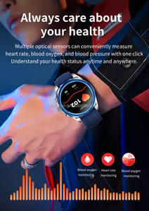 Reloj mecánico de estilo deportivo de alta calidad OEM KC83 para hombre 1,43 "AMOLED 2 Correa presión arterial Frecuencia Cardíaca GPS reloj inteligente 2025 - Product Image 6