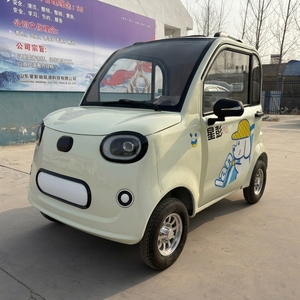 XINGPENG Mini <span class=keywords><strong>Tram</strong></span> Elettrico a Bassa Velocità 1000W, Due Porte, Autonomia 101-200km, Motore 50kW, Batteria agli Ioni di Litio, Fari a LED per Uso Quotidiano - Product Image 1