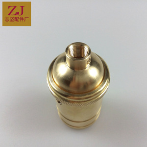 E27 Lamp Holder Pure Copper With Chain Switch For Chandelier Lighting - Product Image 4