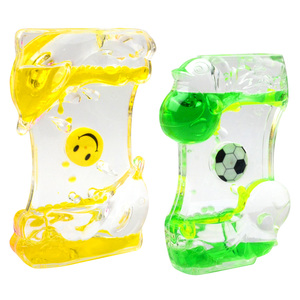 Minuteur en acrylique à liquide mouvant, jouet à bulles, <span class=keywords><strong>sablier</strong></span> bicolore, cadeau, minuteur à sable mouvant liquide, <span class=keywords><strong>sablier</strong></span> en <span class=keywords><strong>gel</strong></span> liquide acrylique - Product Image 4