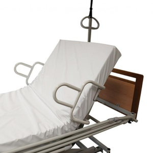 BE444 rel pegangan keamanan samping tempat tidur baja pencegahan jatuh untuk penggunaan rumah sakit tua ISO 13485 bersertifikat OEM/ODM - Product Image 2