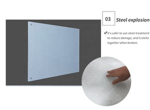 35 "x 47" 4 mét dày Tempered Glass treo tường bảng với khả năng hiển thị tuyệt vời và từ tính cho văn phòng sử dụng - Product Image 6